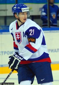 Tomas Nechala a porté les couleurs de la Slovaquie en U18 et U20. Photo : Marco Bertolini 