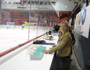 hélène antoine-mellor, hockey sur glace, table de marque, gazette sports