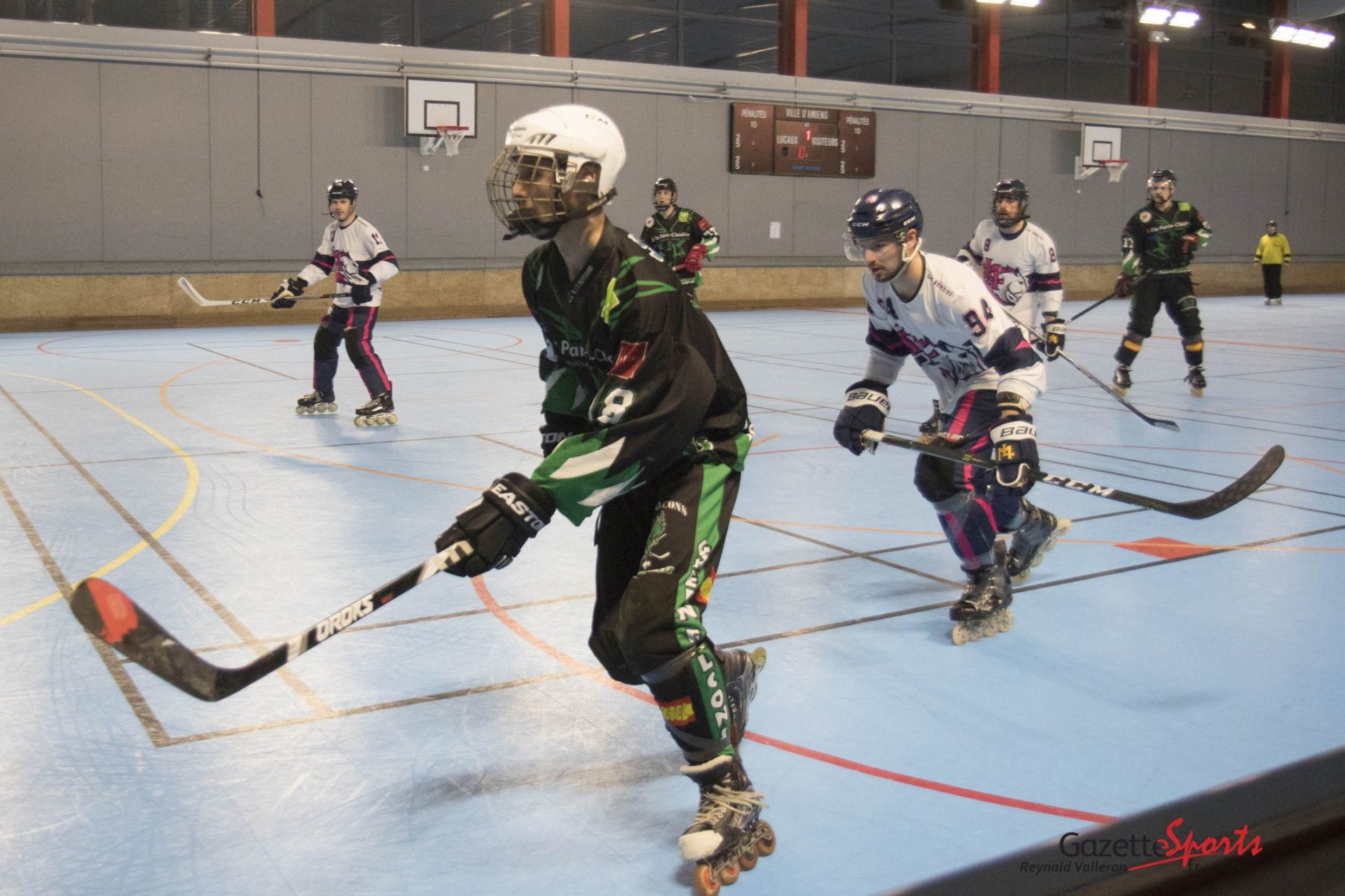 ROLLERHOCKEY Revivez en photos le match des Greenfalcons GazetteSports