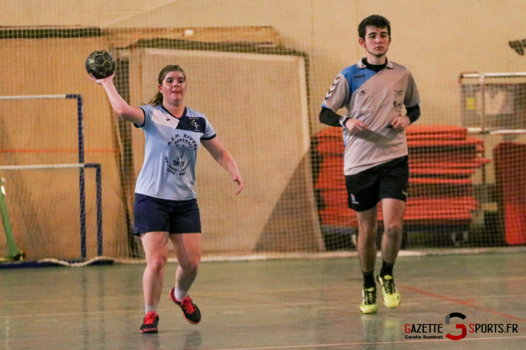 Handball Feminin Asm Rivery Vs Valenciennes Gazettesports Coralie Sombret 11