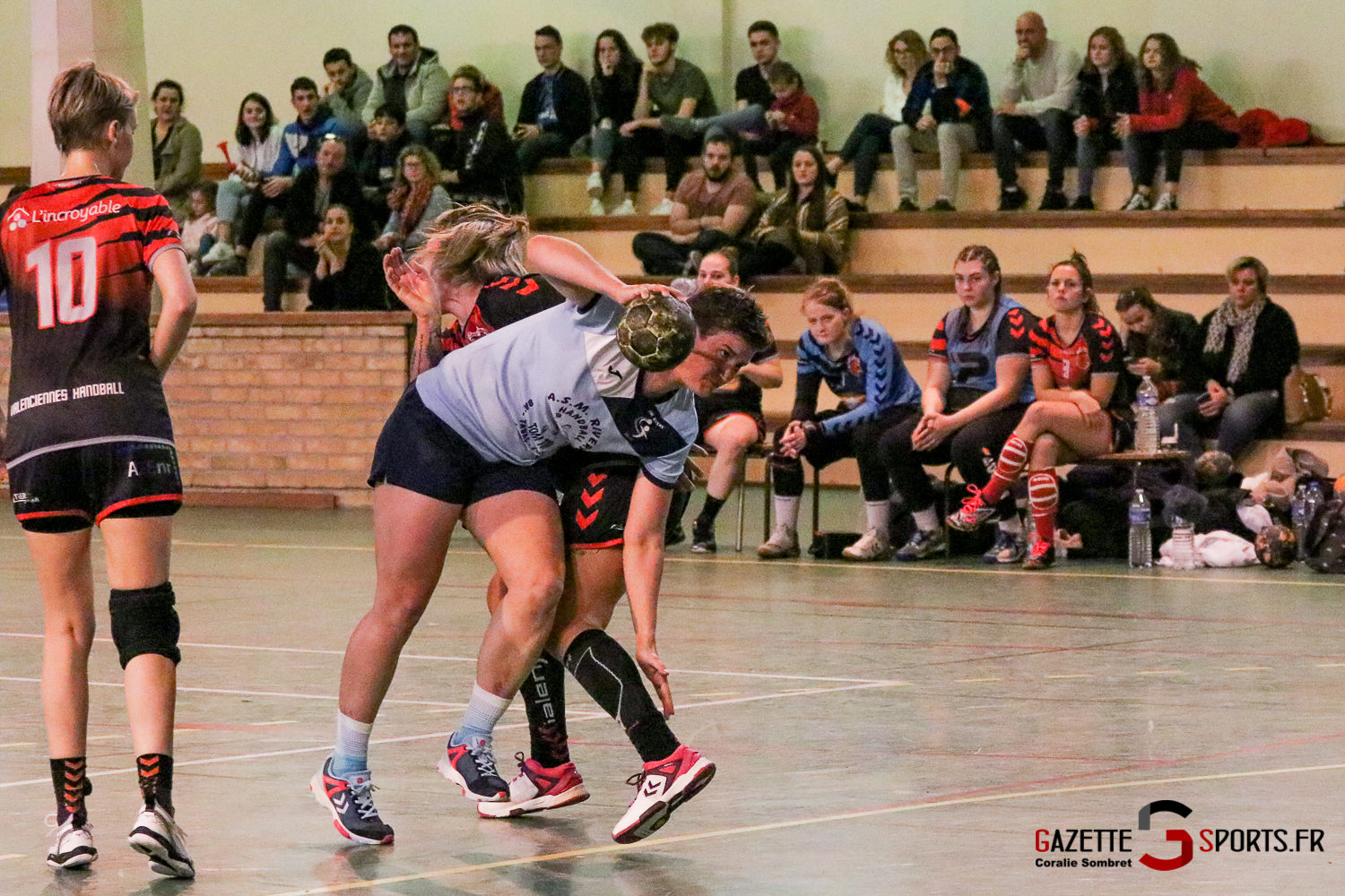 Handball Feminin Asm Rivery Vs Valenciennes Gazettesports Coralie Sombret 14