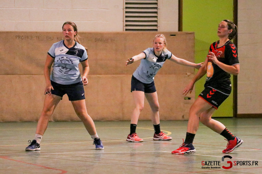 Handball Feminin Asm Rivery Vs Valenciennes Gazettesports Coralie Sombret 19