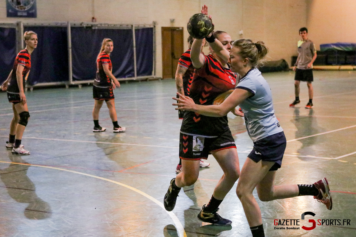 Handball Feminin Asm Rivery Vs Valenciennes Gazettesports Coralie Sombret 2