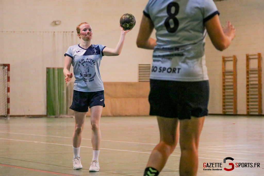 Handball Feminin Asm Rivery Vs Valenciennes Gazettesports Coralie Sombret 25