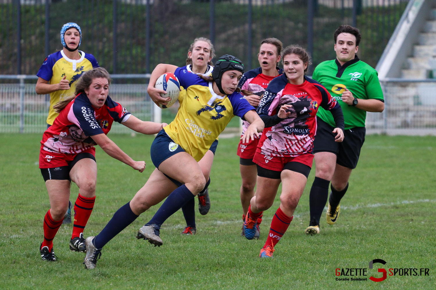 Rugby Feminin Rca Vs Armentière Grande Synthe Gazettesports Coralie Sombret 46
