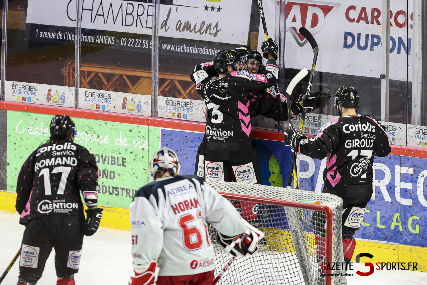 Hockey Sur Glace Les Gothiques Amiens Vs Grenoble Bruleurs De Loups 0051 Leandre Leber Gazettesports