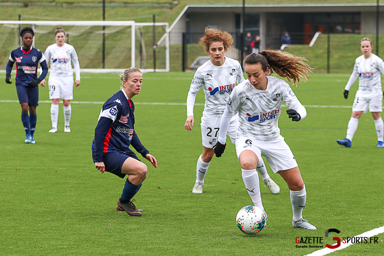 Football Feminin Asc Vs Thonon Evian Gazettesports Coralie Sombret 7