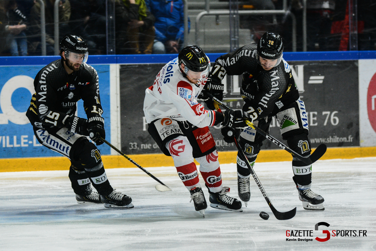 Hockey Sur Glace Rouen Vs Gothique Kevin Devigne Gazettesports 80