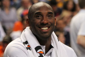Kobe Bryant Smiling On The Bench Usa Vs Gbr 2012