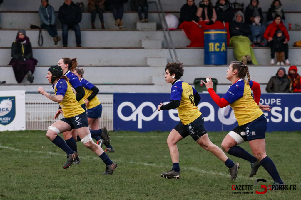 Rugby Feminin Rca Vs Grande Synthe Gazettesports Coralie Sombret