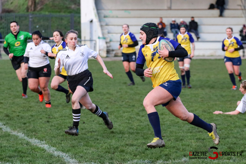Rugby Feminin Rca Vs Grande Synthe Gazettesports Coralie Sombret 7