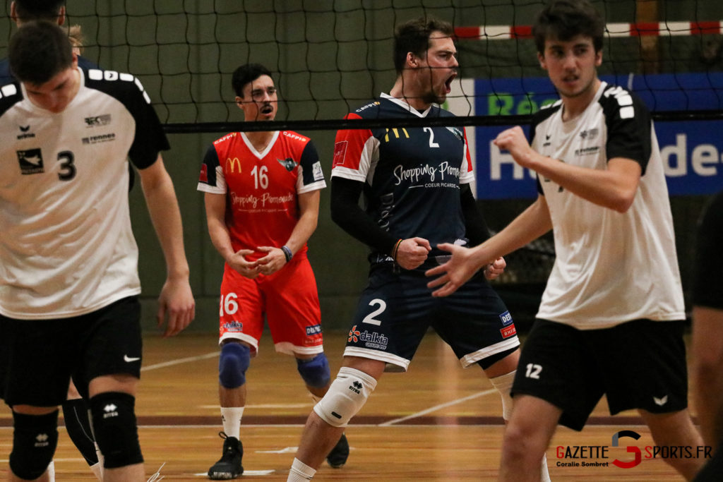 Volley Ball Amvb Vs Rennes Gazettesports Coralie Sombret 23
