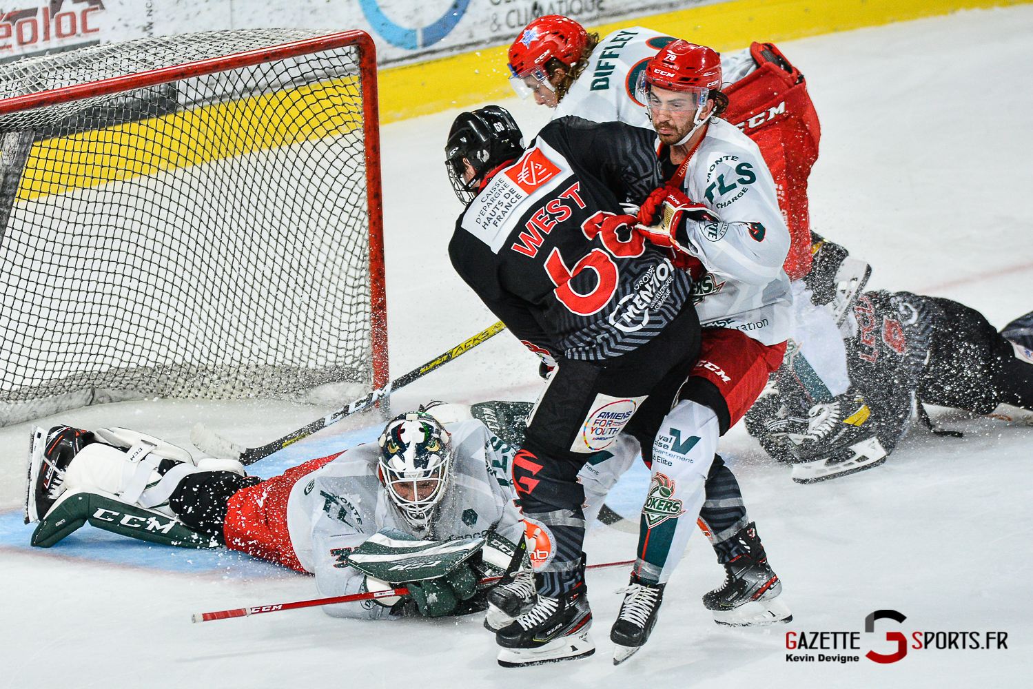 Hockey Sur Glace Amiens Vs Cergy J1 Kevin Devigne Gazettesports 135