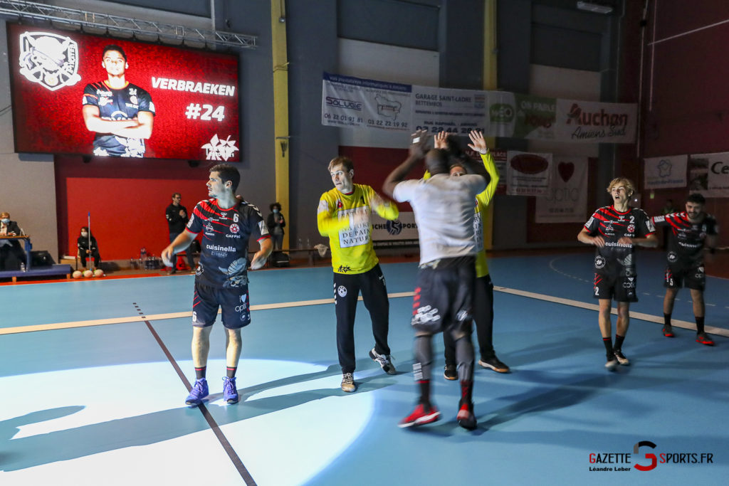 Handball Amiens Aph Vs Psg B 0004 Leandre Leber Gazettesports