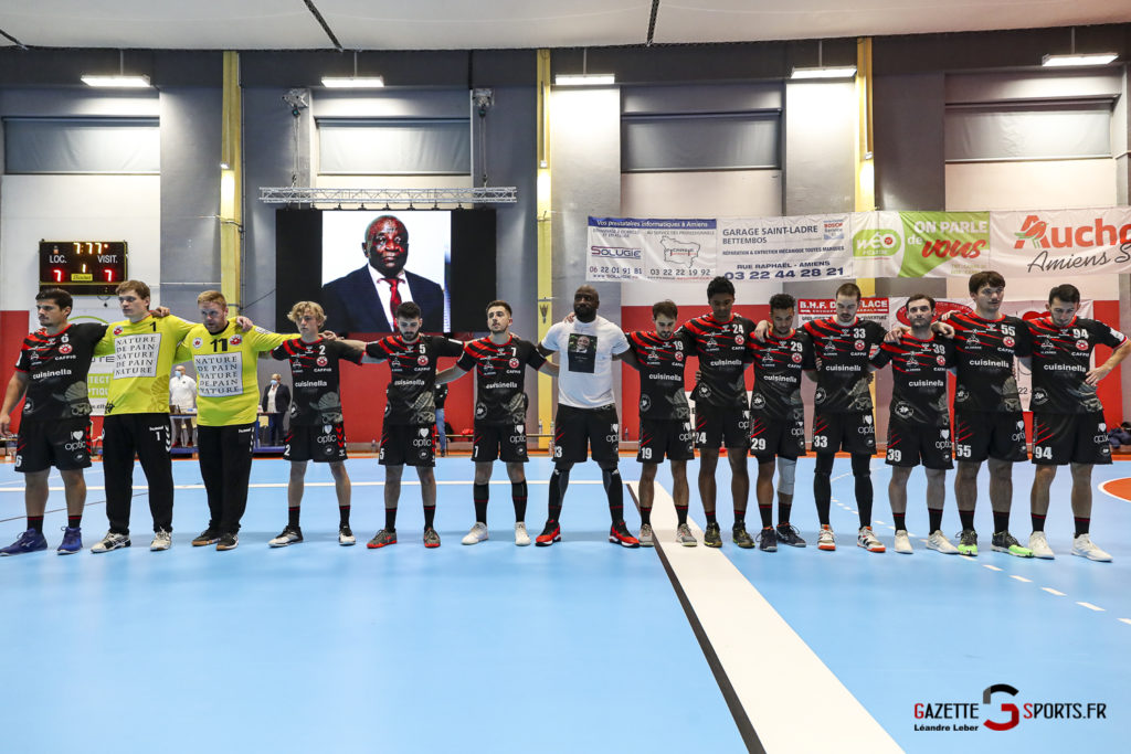 Handball Amiens Aph Vs Psg B 0006 Leandre Leber Gazettesports