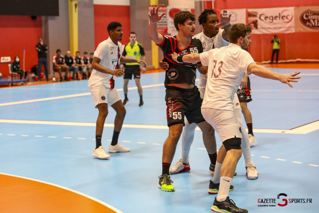 Handball Amiens Aph Vs Psg B 0008 Leandre Leber Gazettesports