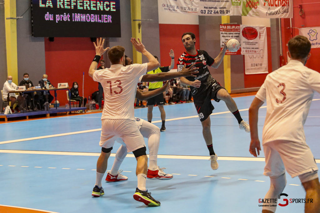 Handball Amiens Aph Vs Psg B 0009 Leandre Leber Gazettesports