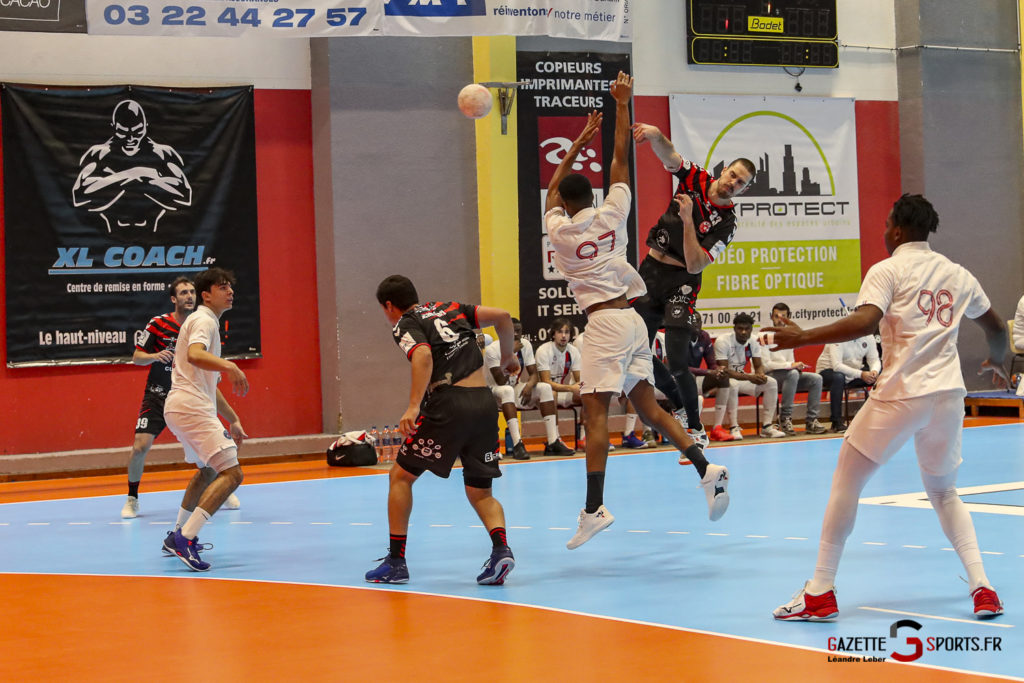 Handball Amiens Aph Vs Psg B 0010 Leandre Leber Gazettesports