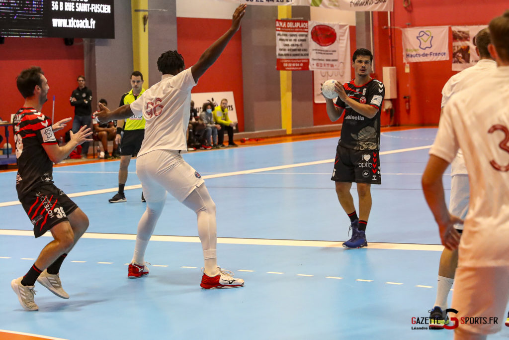 Handball Amiens Aph Vs Psg B 0011 Leandre Leber Gazettesports