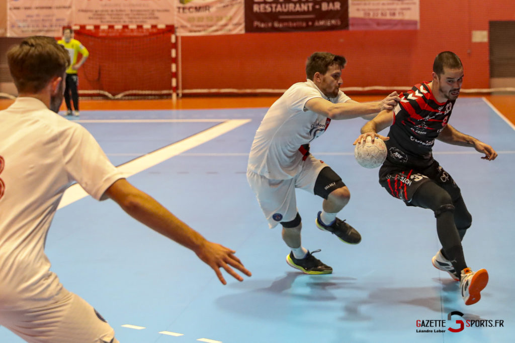 Handball Amiens Aph Vs Psg B 0012 Leandre Leber Gazettesports