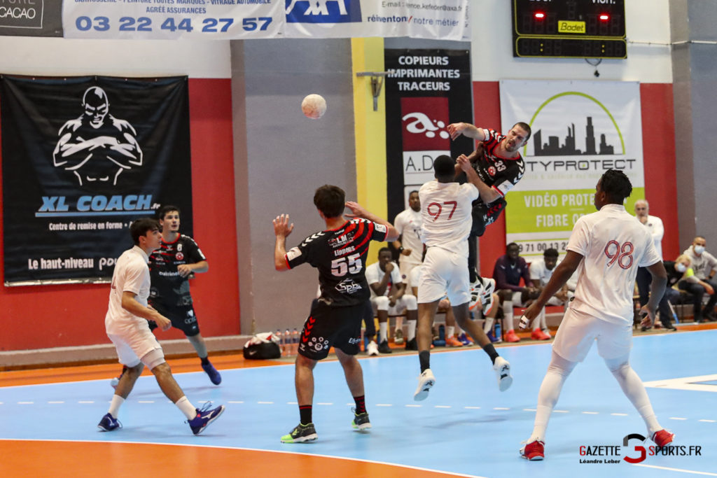 Handball Amiens Aph Vs Psg B 0016 Leandre Leber Gazettesports