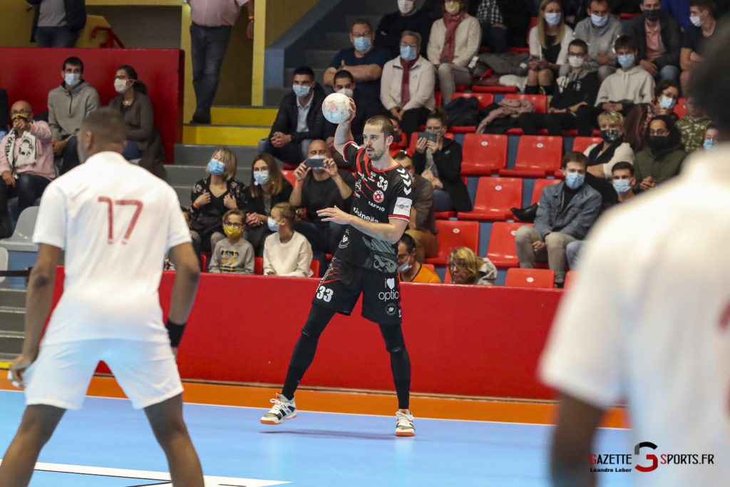 Handball Amiens Aph Vs Psg B 0017 Leandre Leber Gazettesports