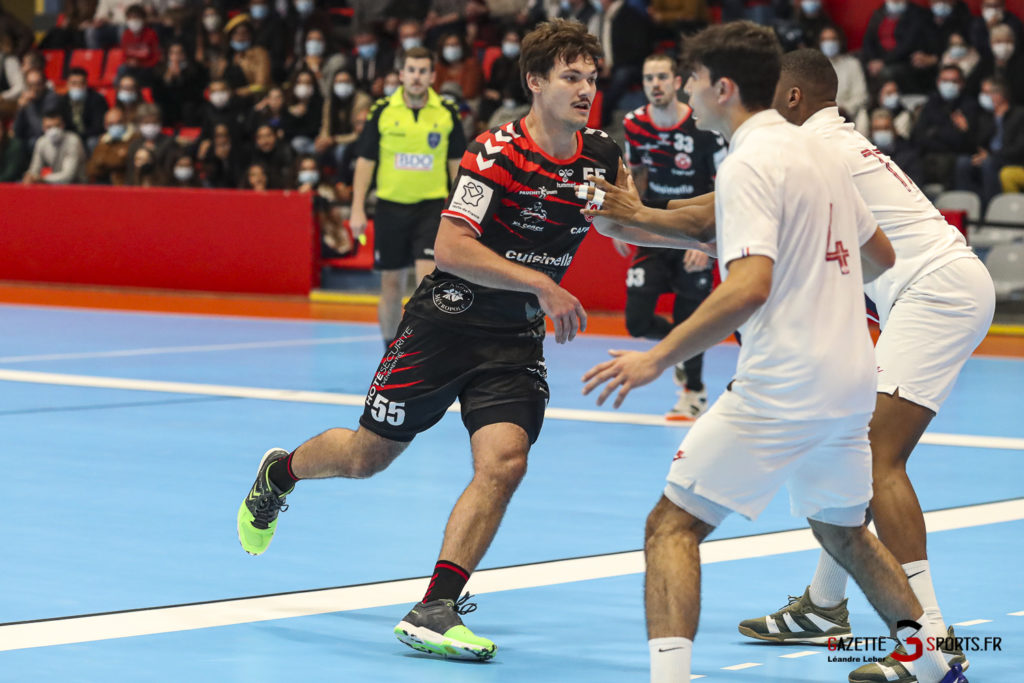 Handball Amiens Aph Vs Psg B 0018 Leandre Leber Gazettesports