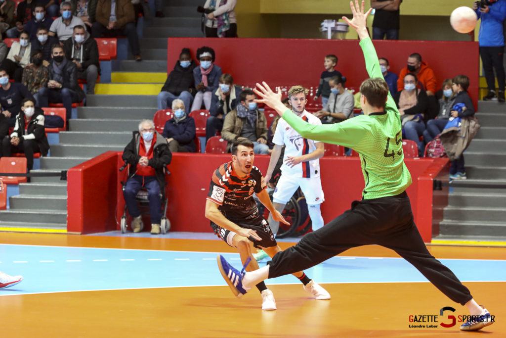 Handball Amiens Aph Vs Psg B 0027 Leandre Leber Gazettesports