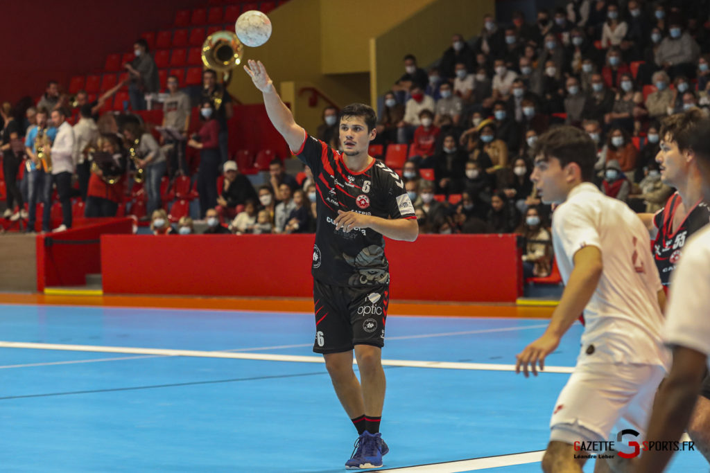 Handball Amiens Aph Vs Psg B 0028 Leandre Leber Gazettesports