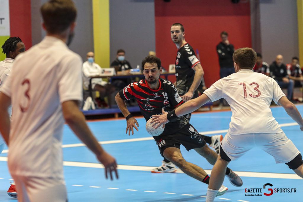 Handball Amiens Aph Vs Psg B 0034 Leandre Leber Gazettesports