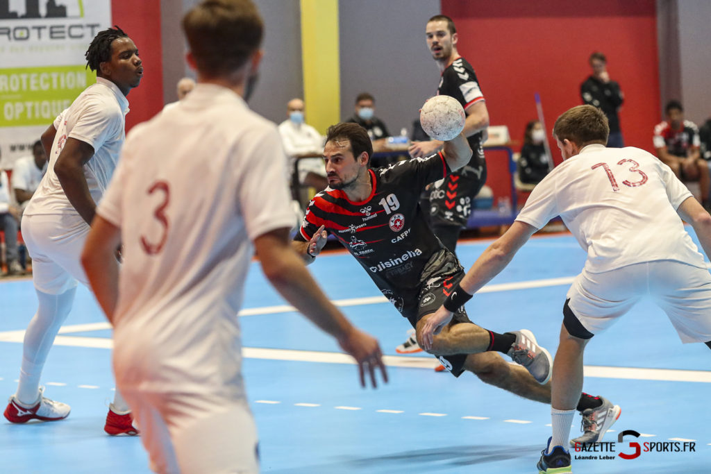 Handball Amiens Aph Vs Psg B 0035 Leandre Leber Gazettesports