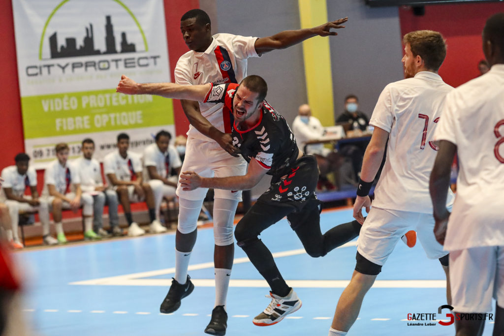 Handball Amiens Aph Vs Psg B 0036 Leandre Leber Gazettesports