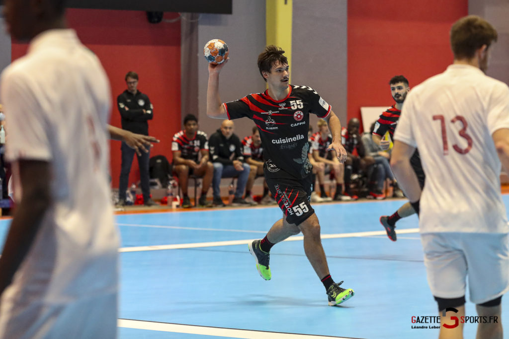 Handball Amiens Aph Vs Psg B 0037 Leandre Leber Gazettesports