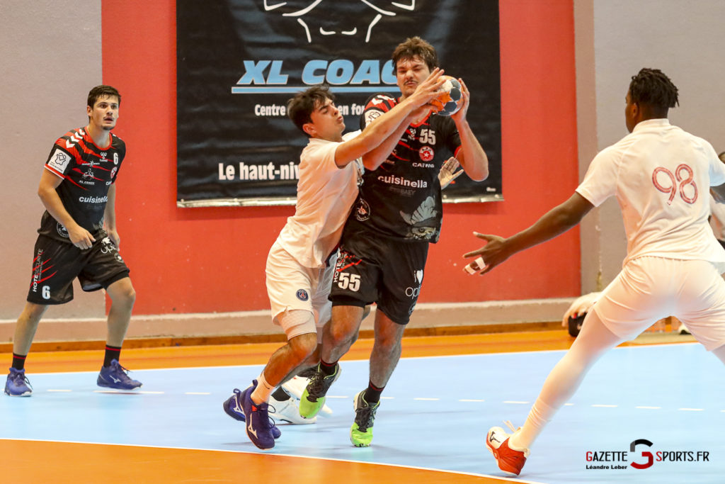 Handball Amiens Aph Vs Psg B 0041 Leandre Leber Gazettesports