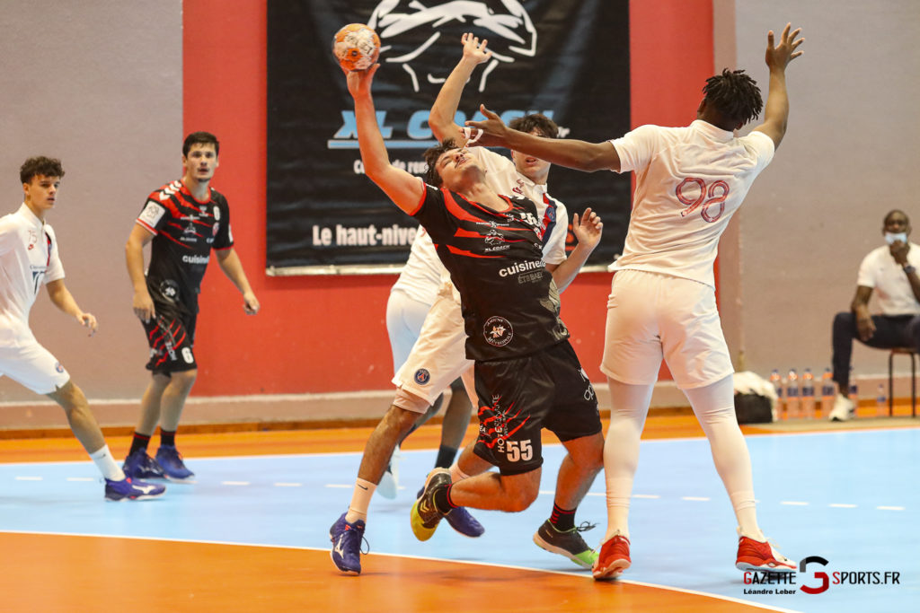 Handball Amiens Aph Vs Psg B 0042 Leandre Leber Gazettesports