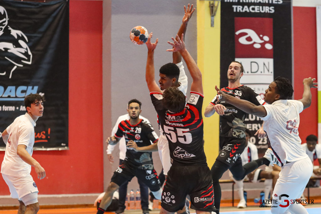 Handball Amiens Aph Vs Psg B 0043 Leandre Leber Gazettesports