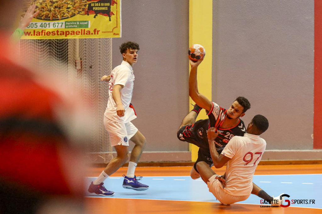 Handball Amiens Aph Vs Psg B 0044 Leandre Leber Gazettesports