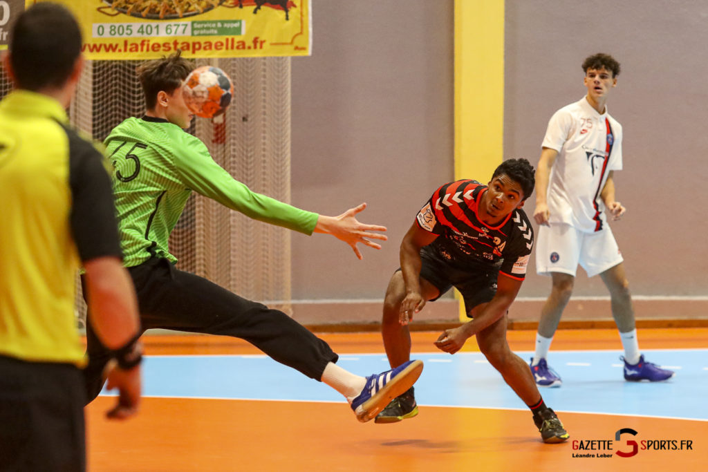 Handball Amiens Aph Vs Psg B 0048 Leandre Leber Gazettesports