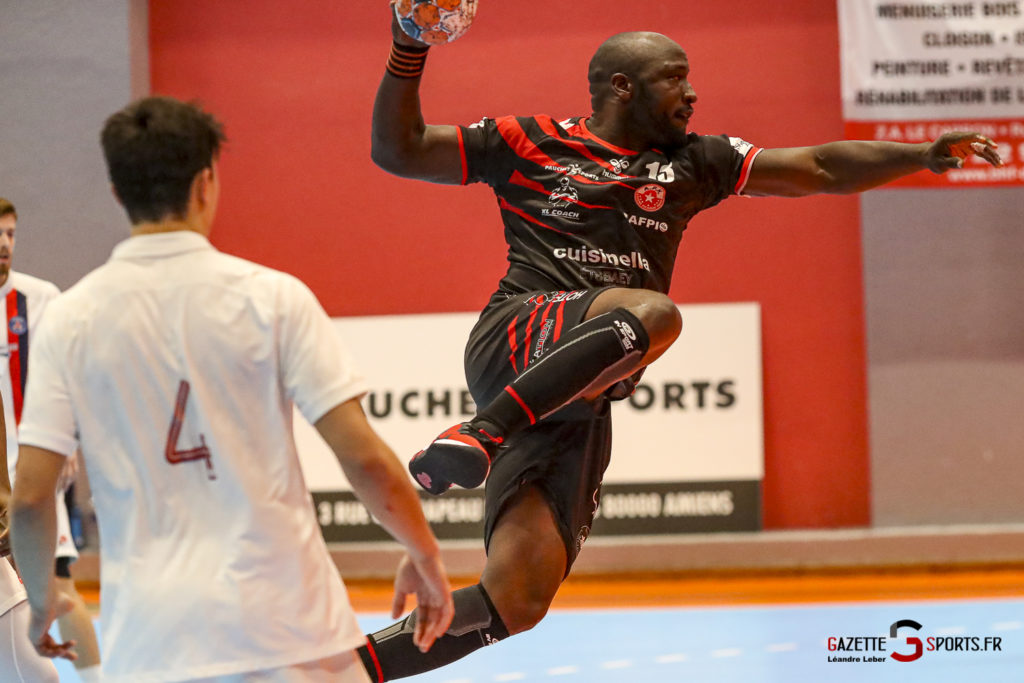 Handball Amiens Aph Vs Psg B 0051 Leandre Leber Gazettesports