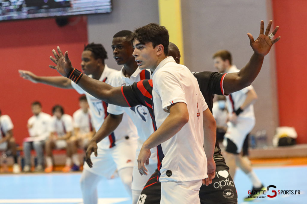 Handball Amiens Aph Vs Psg B 0055 Leandre Leber Gazettesports