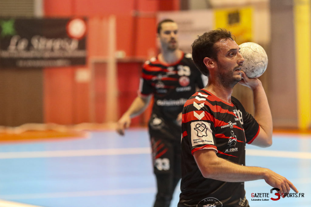 Handball Amiens Aph Vs Psg B 0056 Leandre Leber Gazettesports