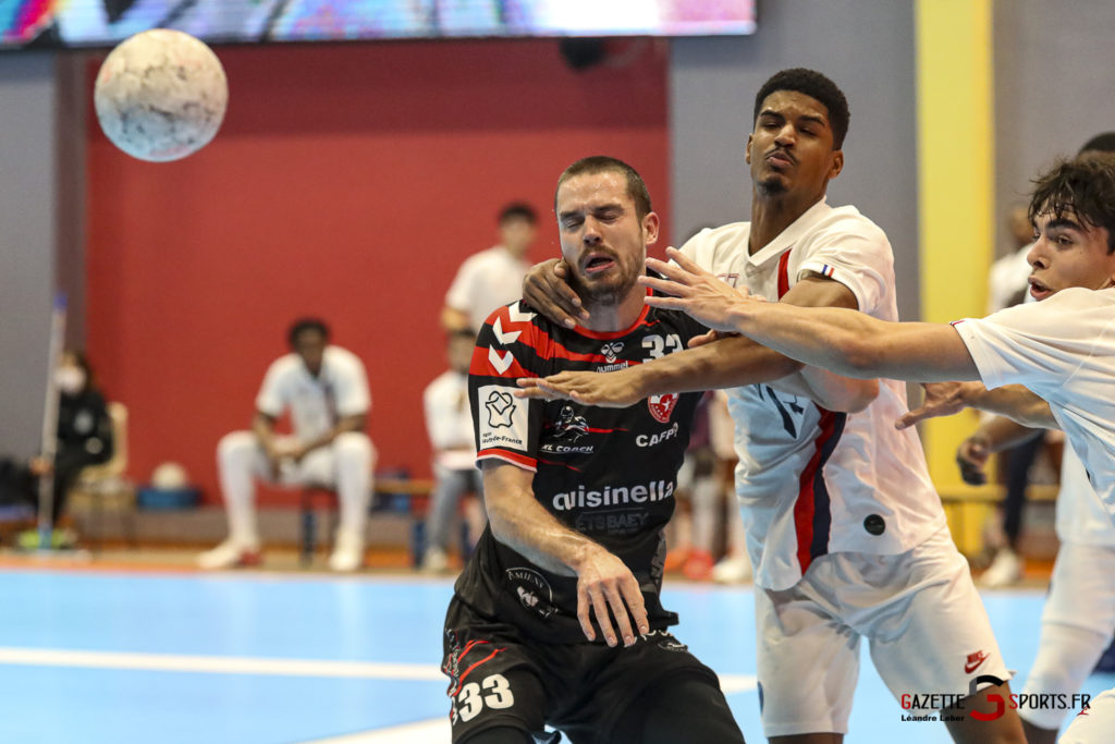 Handball Amiens Aph Vs Psg B 0058 Leandre Leber Gazettesports