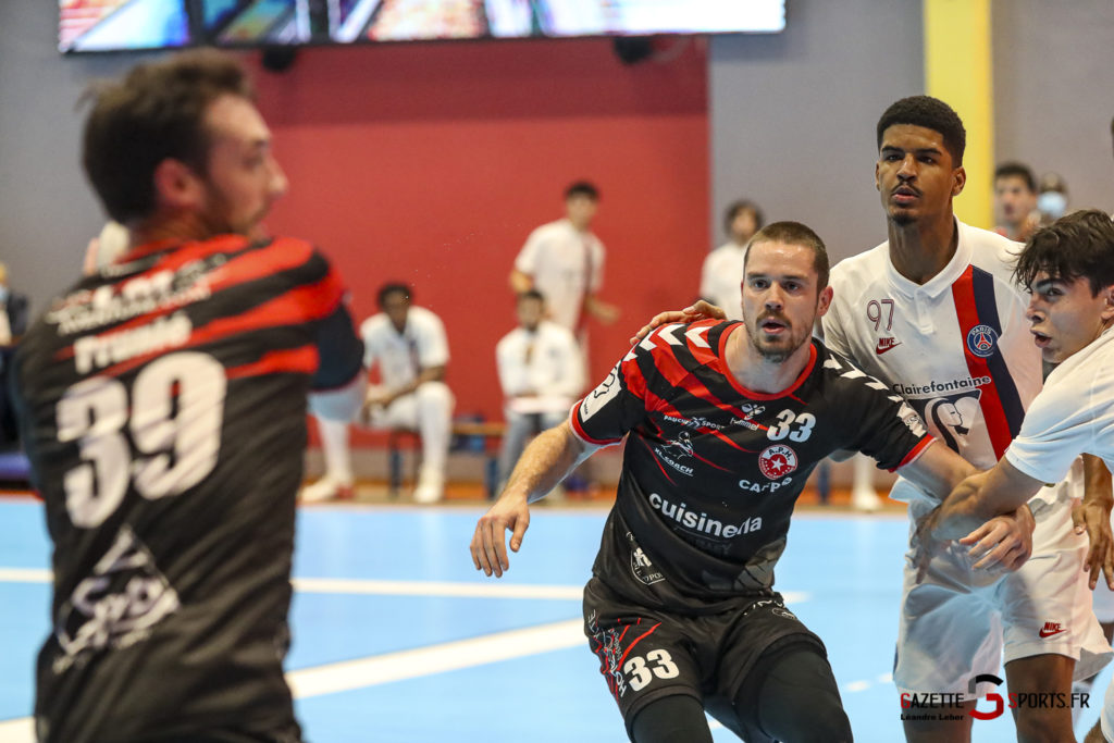 Handball Amiens Aph Vs Psg B 0059 Leandre Leber Gazettesports