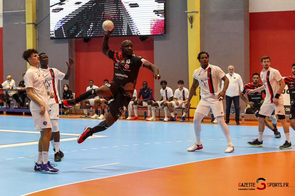 Handball Amiens Aph Vs Psg B 0062 Leandre Leber Gazettesports