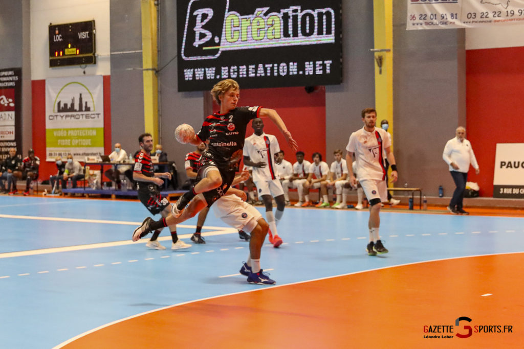 Handball Amiens Aph Vs Psg B 0065 Leandre Leber Gazettesports