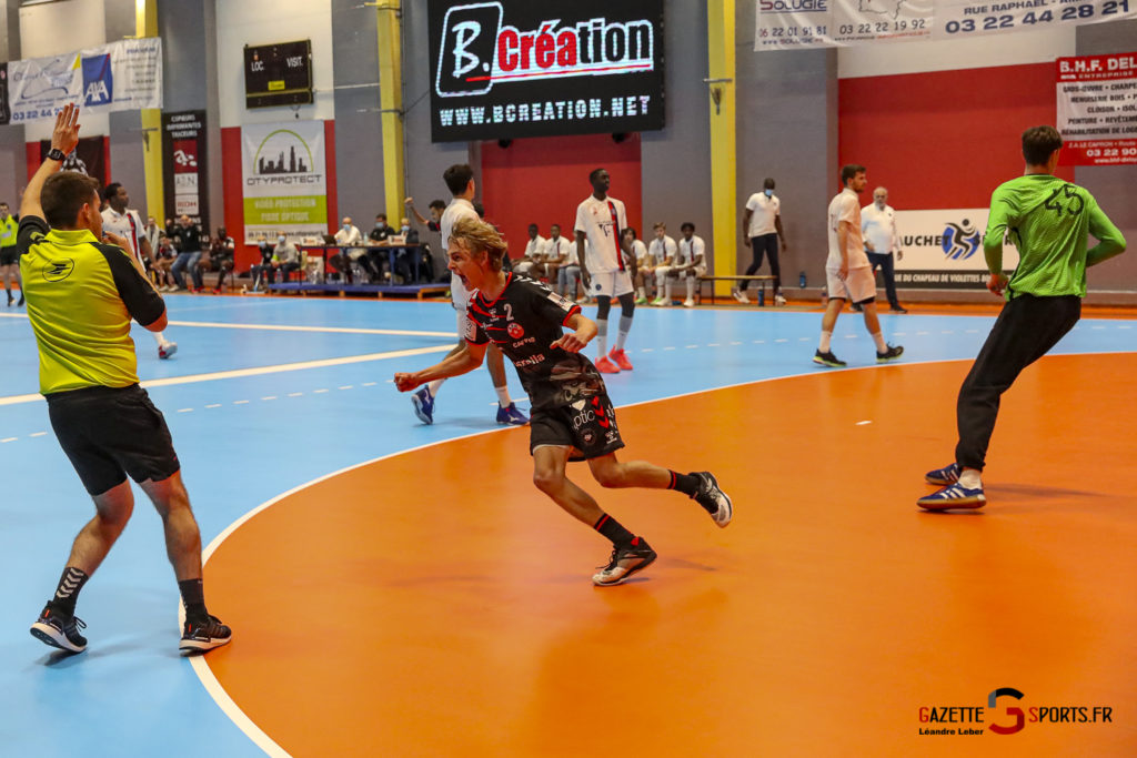 Handball Amiens Aph Vs Psg B 0066 Leandre Leber Gazettesports