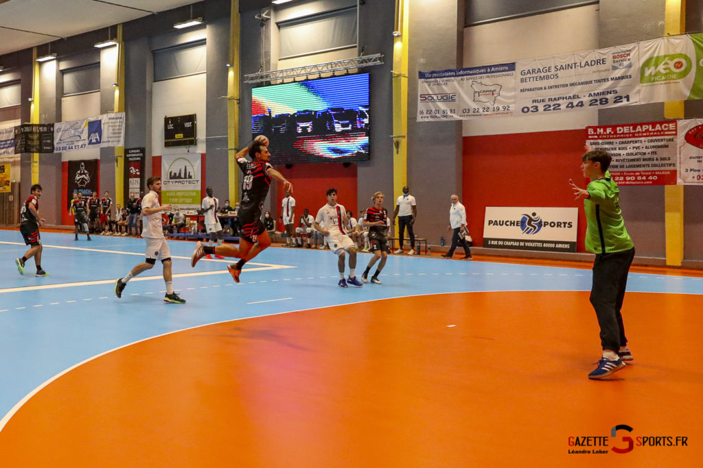 Handball Amiens Aph Vs Psg B 0067 Leandre Leber Gazettesports