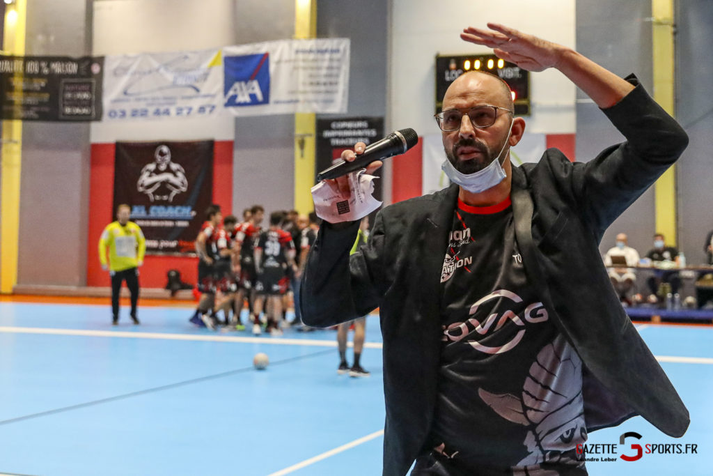 Handball Amiens Aph Vs Psg B 0069 Leandre Leber Gazettesports