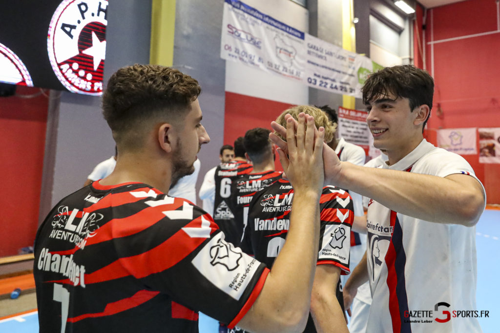 Handball Amiens Aph Vs Psg B 0070 Leandre Leber Gazettesports