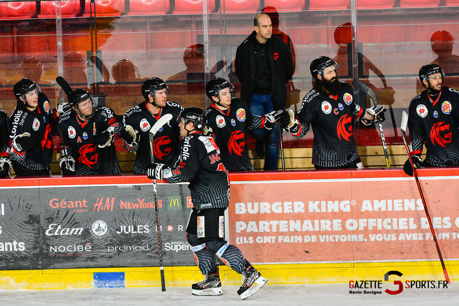 Hockey Sur Glace Amiens Vs Rouen Amical Kevin Devigne Gazettesports (103)